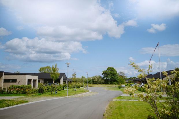 Villavej i nybygget kvarter