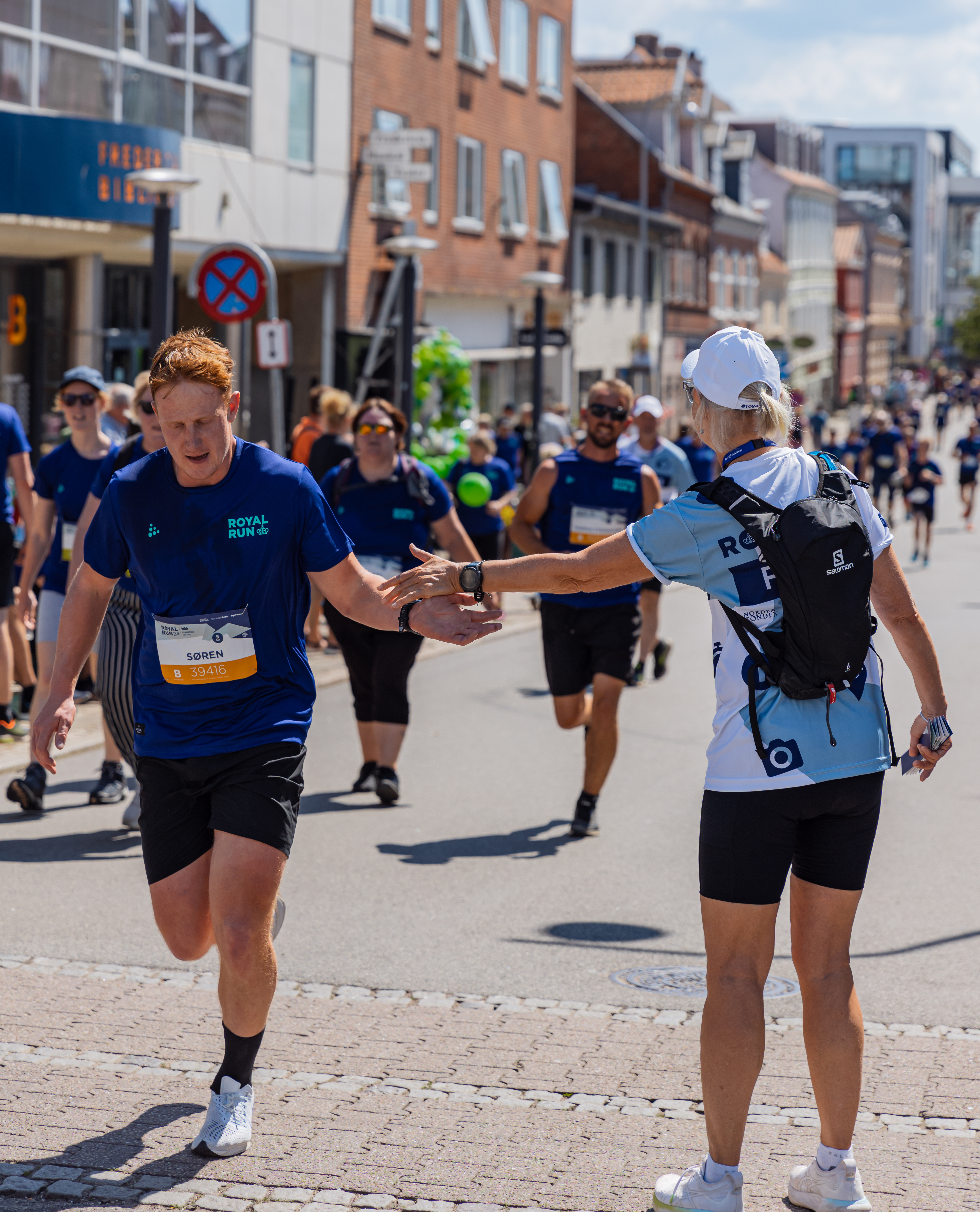 Frivillig hjælper til Royal Run