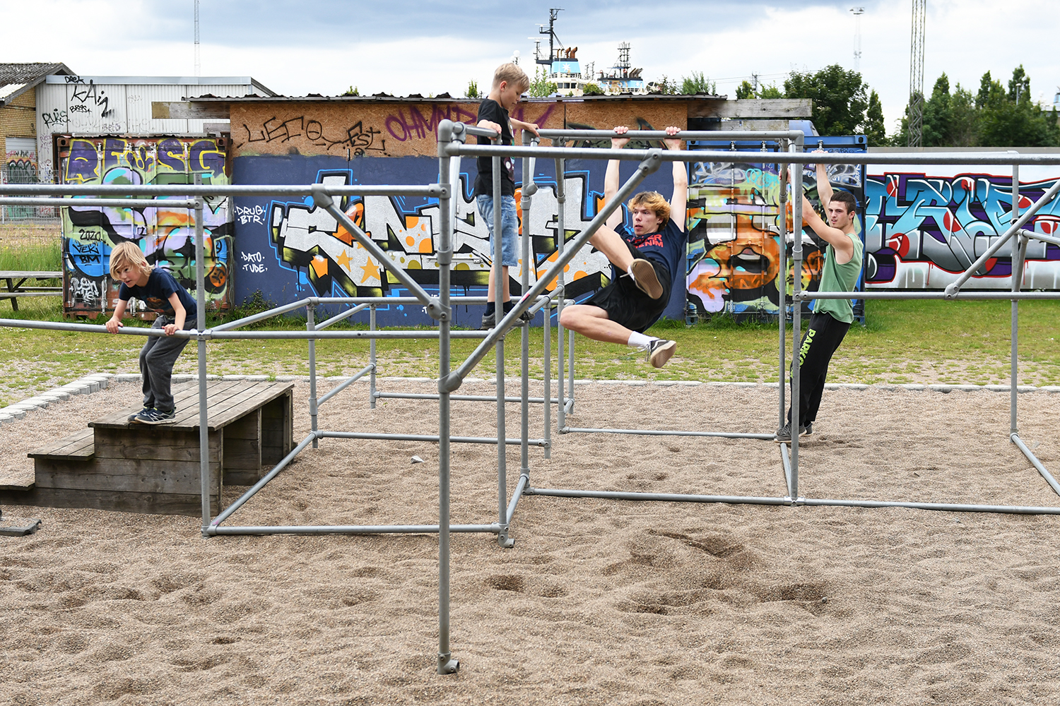 Parkourbane foran Ungdommens Hus