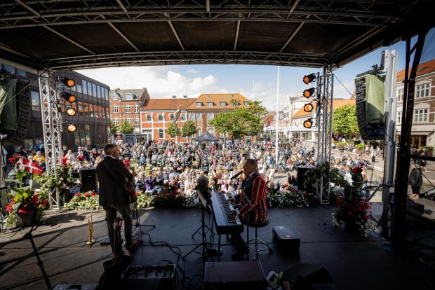 Koncert på rådhuspladsen